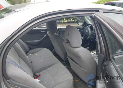 2004 Honda Civic Lx из США, поврежденный, VIN 2HGES16584H552275